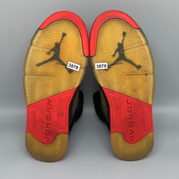 Nike‎ Air Jordan 5 Retro Satin Bred 440888-006 Youth Sz 7Y Women’s Sz 8.5 - Picture 9 of 10